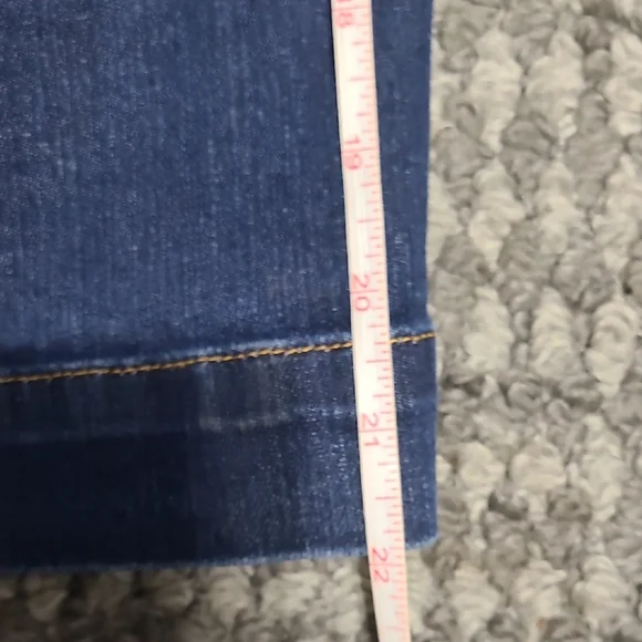 Talbots Dark Blue Button-Front‎ Pencil Skirt - Picture 9 of 12